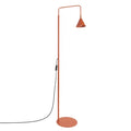 Delvotira | Lampadaires Sollux Lighting Nox Ocre Rouge Acier