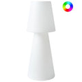 Delvotira | Lampadaire D'extérieur Led Beliani Sabanas Blanc 30x30x80 Cm