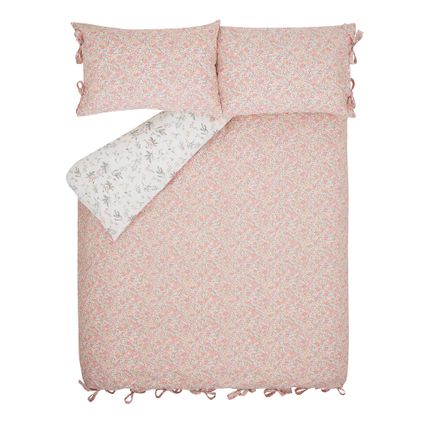 Delvotira | Housse De Couette Laura Ashley Loveston Coral Lits-jumeaux 220 X 230cm