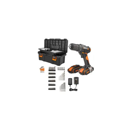 Delvotira | Perceuse-visseuse Worx WX108.1 - 20V - (2x 2,0Ah)