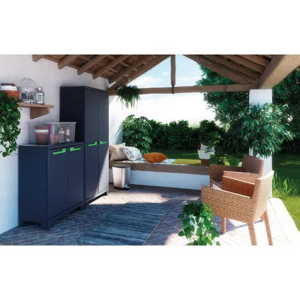 Armoire haute Keter Moby anthracite 182x44x80CM