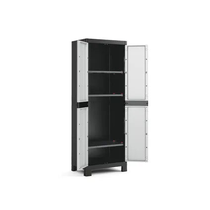 Armoire haute Sencys gris foncé 45x65x182cm