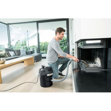 Aspirateur Cendres Sans Fil Kärcher Ad 2 - 600 W - Barbecue - Poêle à pellets