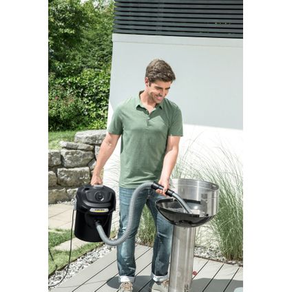 Aspirateur Cendres Sans Fil Kärcher Ad 2 - 600 W - Barbecue - Poêle à pellets