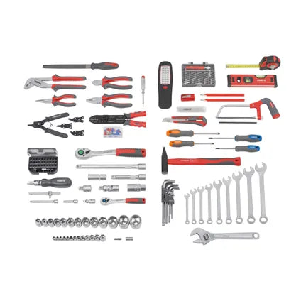 Jeu d'outils Meister 156 pièces dans une valise trolley