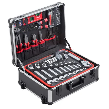 Jeu d'outils Meister 156 pièces dans une valise trolley