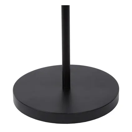 Lampadaire LED Lucide Zenith noir ⌀25,4cm 20W+4W