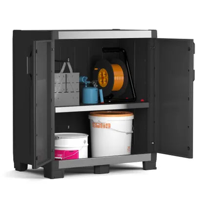 Armoire garage Keter XL basse noir