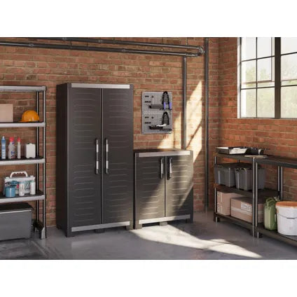 Armoire garage Keter XL basse noir