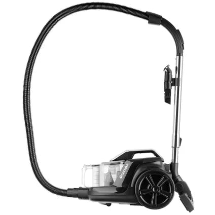 Tectake Aspirateur Vc900 – 900 W – Sans Sac – Sols Durs Et Tapis – Noir/gris