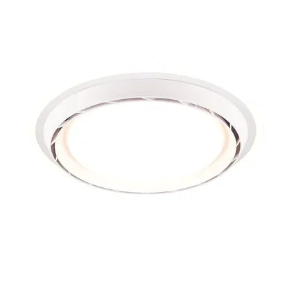Delvotira | Ventilateur De Plafond - Trio - Saarela - Blanc 48.5x48.5x17 Cm