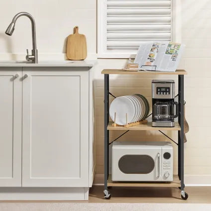 Meuble De Rangement - Leobert - Chêne Sonoma - 60 X 40 X 89 Cm