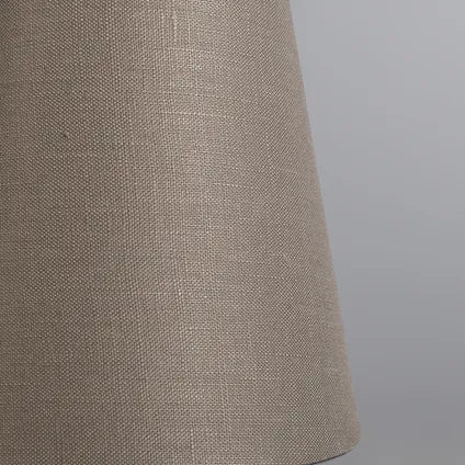 Lustre Crème 60 Cm Avec Abat-jour Taupe – Giuseppe 8