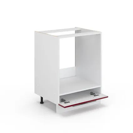 Meuble Pour Four Encastrable – Vicco – Fame-line 34785 – Rouge Bordeaux/blanc – 60×51.6×82 Cm