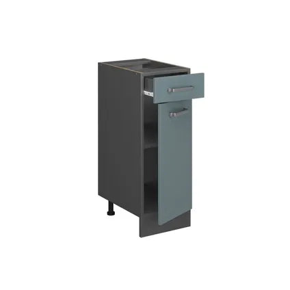 Meuble Bas De Cuisine Vicco – R-line 41173 – Bleu-gris Anthracite – 30×81.6×46 Cm