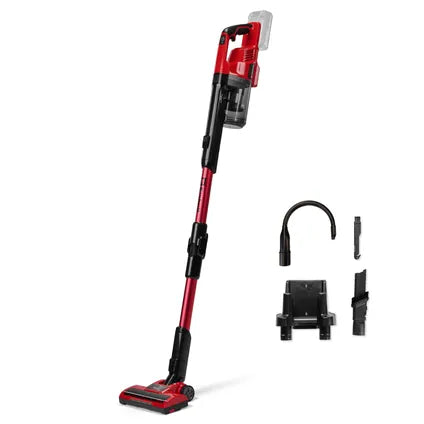 Delvotira | Aspirateur Balai Sans Fil Einhell TE-SV 18 Li-FLX-Solo - 3-en-1 Polyvalent - Bac à Poussière Sans Sac - Système de Triple Filtration