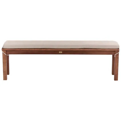 Delvotira | Banc Avec Coussin D'assise Beliani Tuscania Marron Beige 35x160x45 Cm