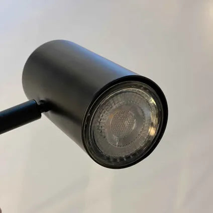 Lampadaire Highlight Burgos 3 Lumières H 160cm Noir