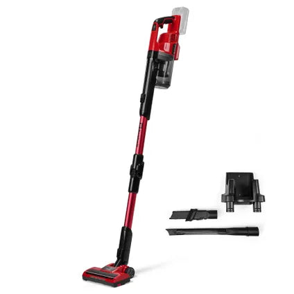 Aspirateur Balai Sans Fil Einhell TE-SV 18 Li-FLX-Solo – 3-en-1 Polyvalent – Bac à Poussière Sans Sac – Système de Triple Filtration