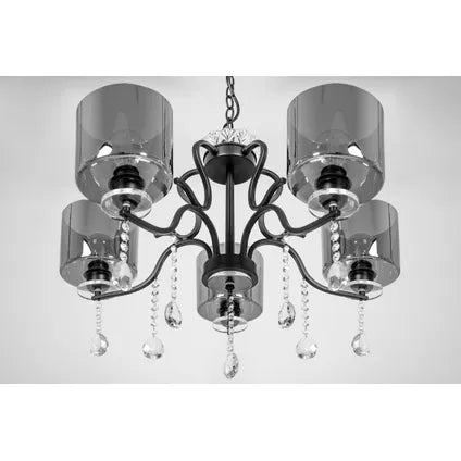 Lustre Toolight App958-5cp Noir 67x67x54cm