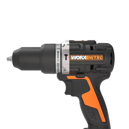 Perceuse à percussion sans fil – WORX – 20V – 60 Nm – 2 vitesses – Mandrin 13 mm