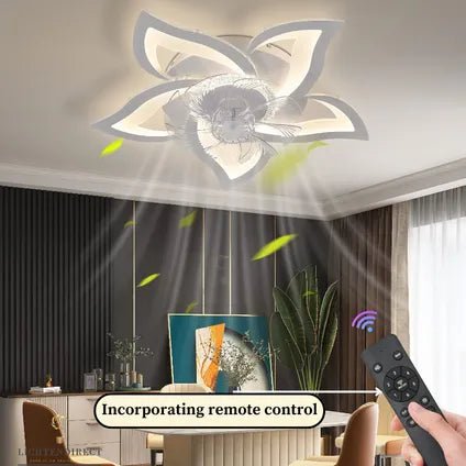 Ventilateur de plafond avec éclairage – Lichtendirect – Plafonnier Smart Fan – 69 cm