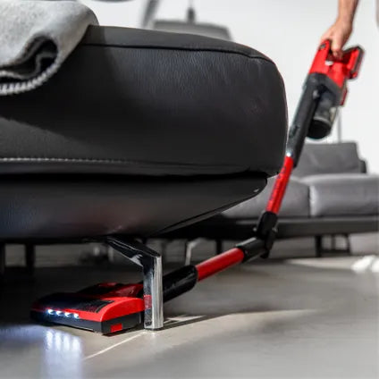 Aspirateur Balai Sans Fil Einhell TE-SV 18 Li-FLX-Solo – 3-en-1 Polyvalent – Bac à Poussière Sans Sac – Système de Triple Filtration