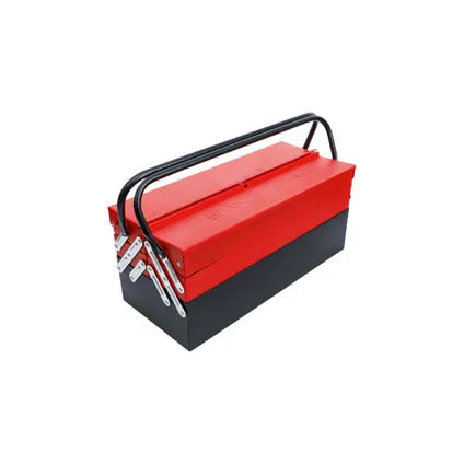 Caisse À Outils Métallique Avec Assortiment D’outils - Bgs - 86 Pièces