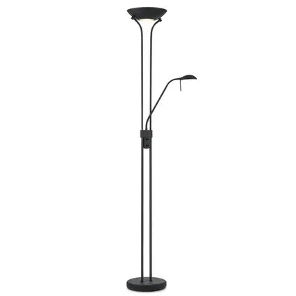 Delvotira | Lampadaire Home Sweet Home Uplight noire R7S 8W G9 3W
