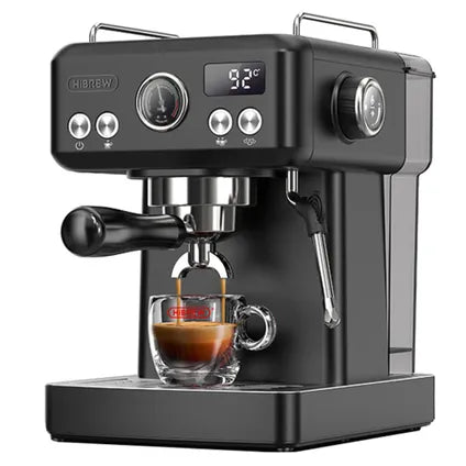 Delvotira | Hibrew - Machine À Café - H10A - Semi-automatique Température Réglable 20 Bars Noir