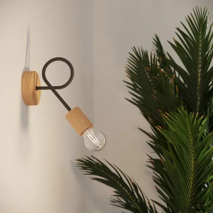 Lustre – Sollux Lighting – Sparkon 5 Noir Led 3000k
