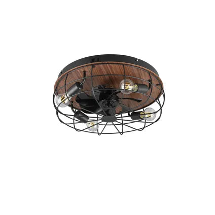 Ventilateur De Plafond – Trio – Trondheim – Noir 48x48x17.5 Cm