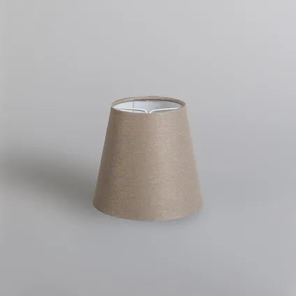 Lustre Crème 60 Cm Avec Abat-jour Taupe – Giuseppe 8