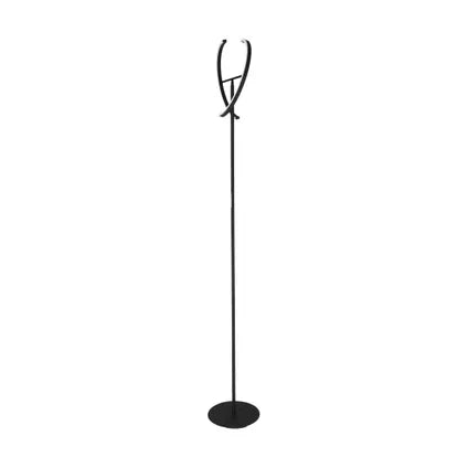 Lampadaire EGLO Castelpoto – Noir – Blanc Chaud – 2×8,8W