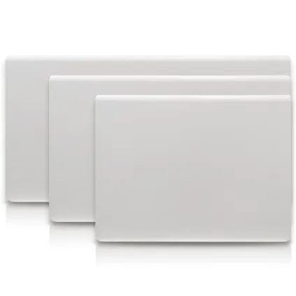 Radiateur à inertie céramique HJM Nubia 1000W – Horizontal – Blanc