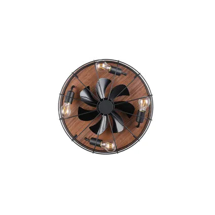 Ventilateur De Plafond – Trio – Trondheim – Noir 48x48x17.5 Cm
