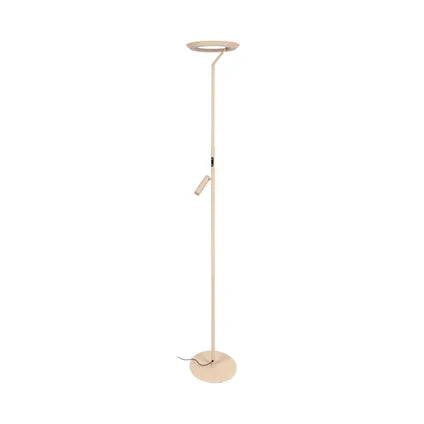Lampadaire Lucide Celeste – Taupe – LED Intégrée – Blanc Chaud – 21W
