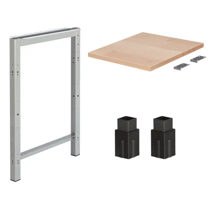 Delvotira | Kit d'extension Wolfcraft pour établi WSS