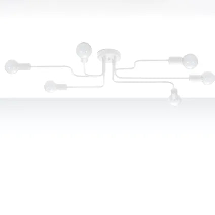 Lustre – Sollux Lighting – Infinix 6 Blanc Led 3000k