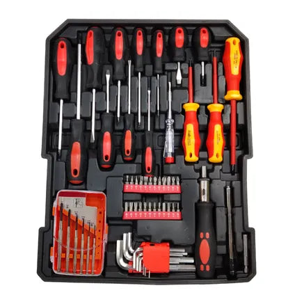 Ensemble D’outils – 269 Pièces – Valise En Aluminium À Roulettes