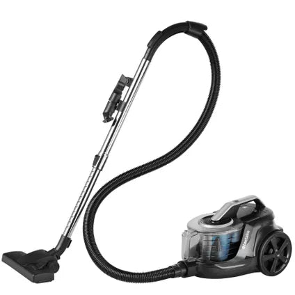 Tectake Aspirateur Vc900 – 900 W – Sans Sac – Sols Durs Et Tapis – Noir/gris