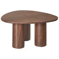 Delvotira | Table Basse Beliani Dacoma Marron 75x75x36 Cm