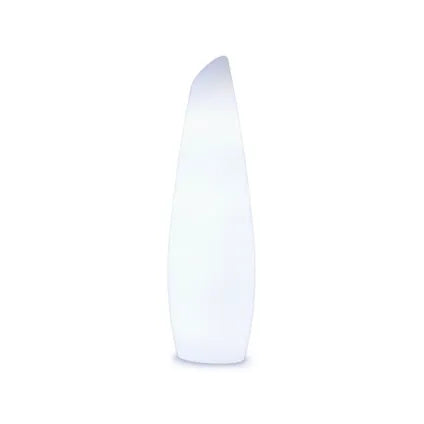 Delvotira | Lampadaire Newgarden Fredo 140 blanc chaud ⌀38cm 18W
