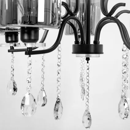 Lustre Toolight App958-5cp Noir 67x67x54cm