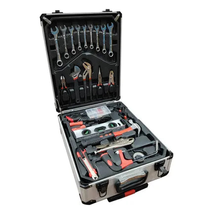 Delvotira | Ensemble D'outils - 269 Pièces - Valise En Aluminium À Roulettes
