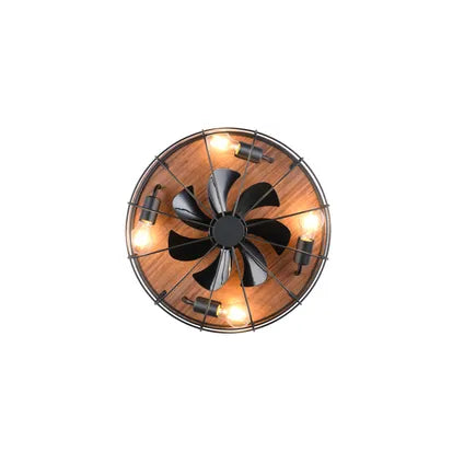 Ventilateur De Plafond – Trio – Trondheim – Noir 48x48x17.5 Cm