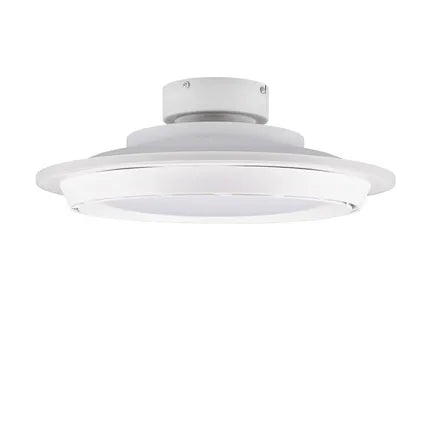 Ventilateur De Plafond - Trio - Saarela - Blanc 48.5x48.5x17 Cm