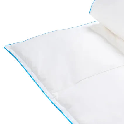 Delvotira | Duvet Beliani Cervino Blanc 240x220x1 Cm