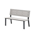 Delvotira | Banc De Jardin - Garden Impressions - Ellen - Gris Foncé - Teck Clair Vironwood