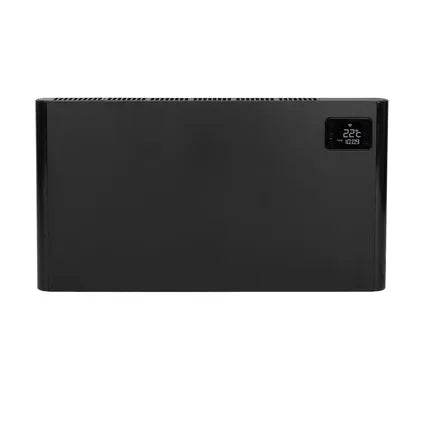 Delvotira | Radiateur Électrique à Convection Eurom Alutherm 1500 Wifi - 1500W - Noir